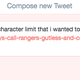 Illustration for article titled Twitter To Give You More Space For Your Bad Tweets